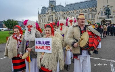 Ansamblul „Flori din Maramureş”, la  Festivalul Internațional              „Datini și obiceiuri de iarnă” de la Iași