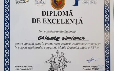 Magia dansului popular la Moneasa